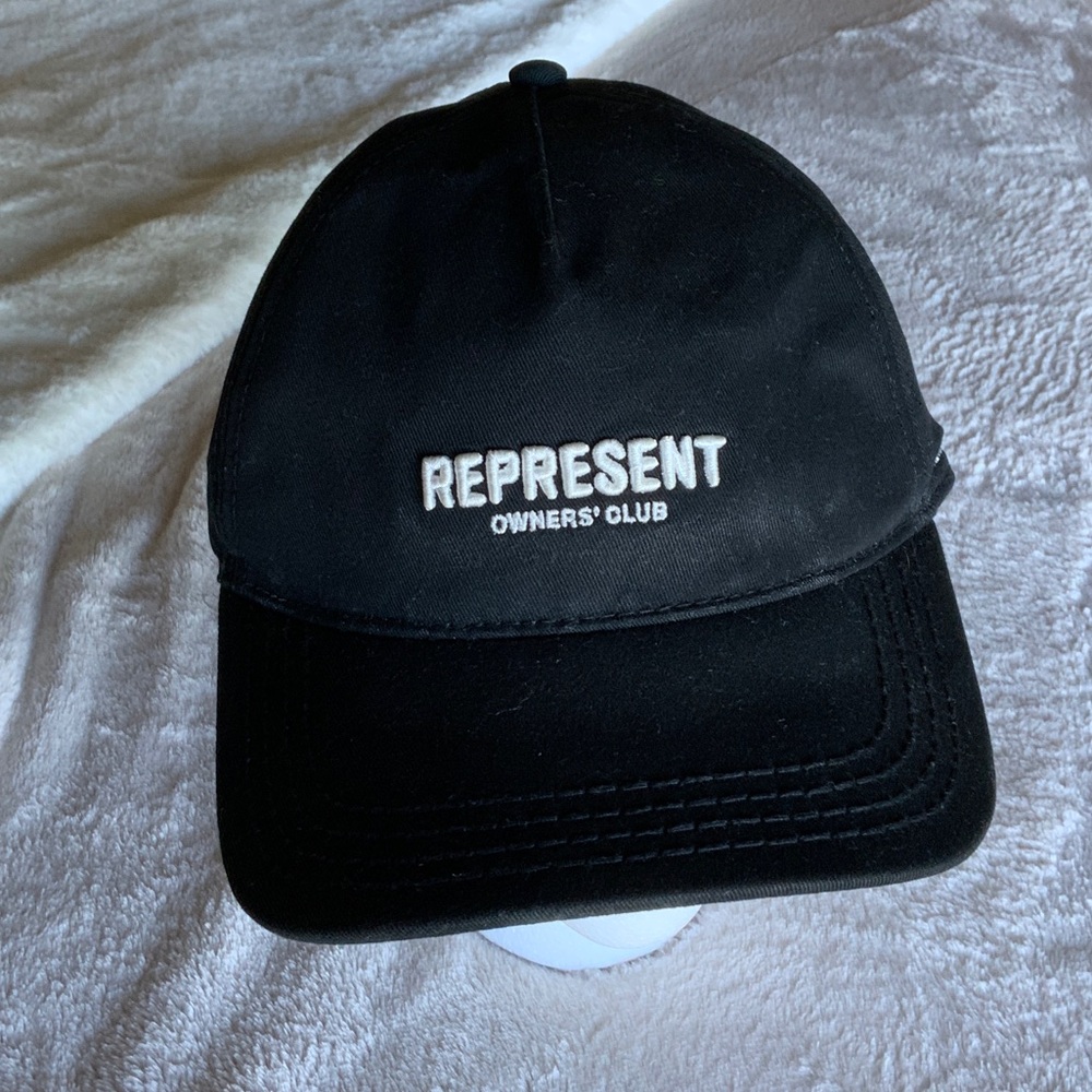 Represent Men's Black Hat